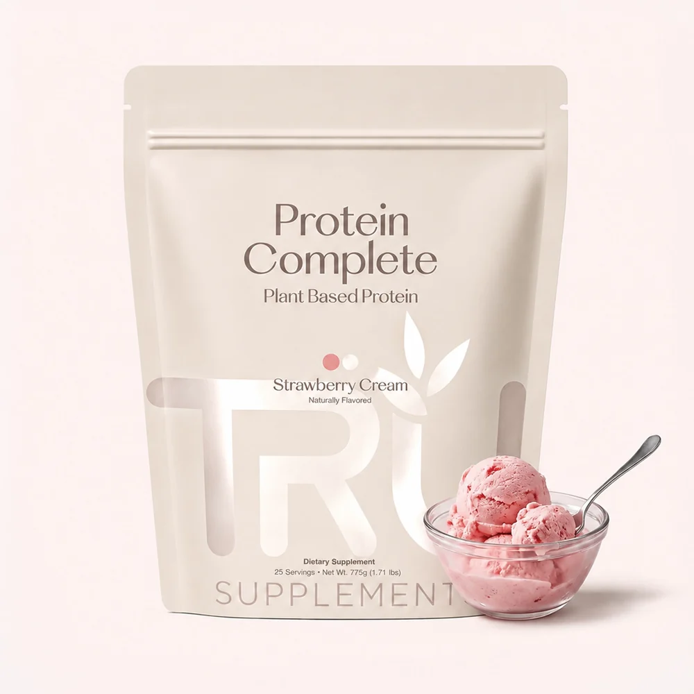 TRU Protein Complete Strawberry Cream pouch